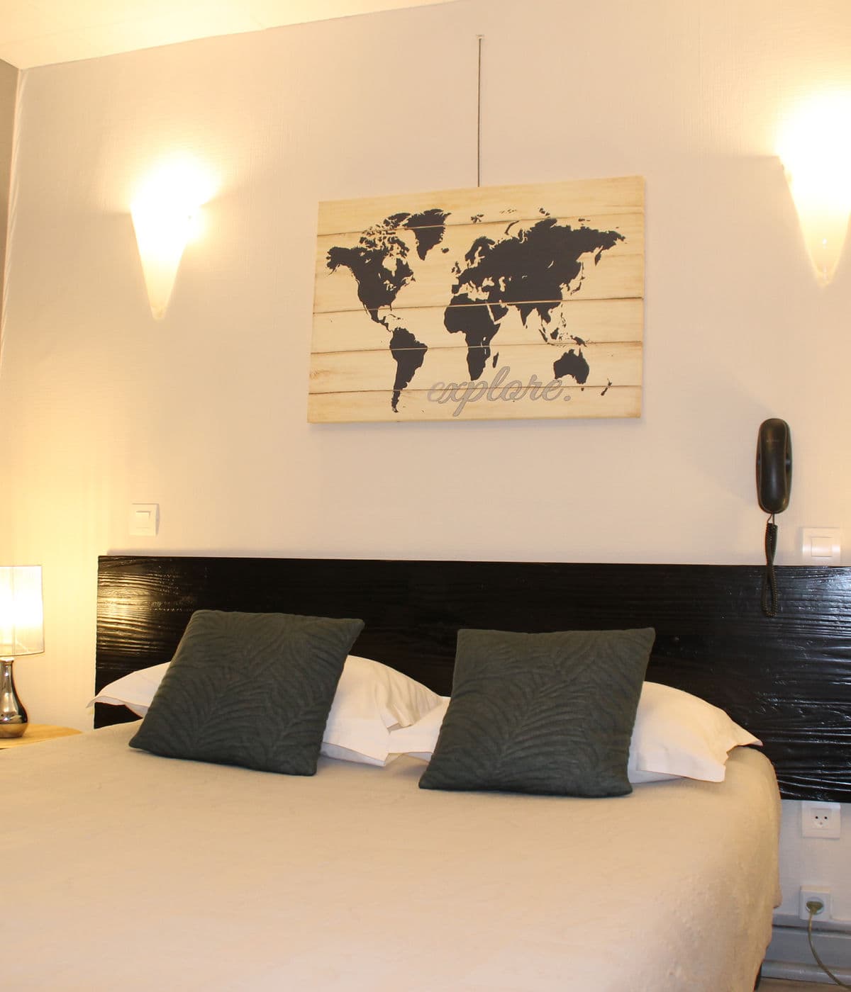 Chambre de l'Hôtel Rivière