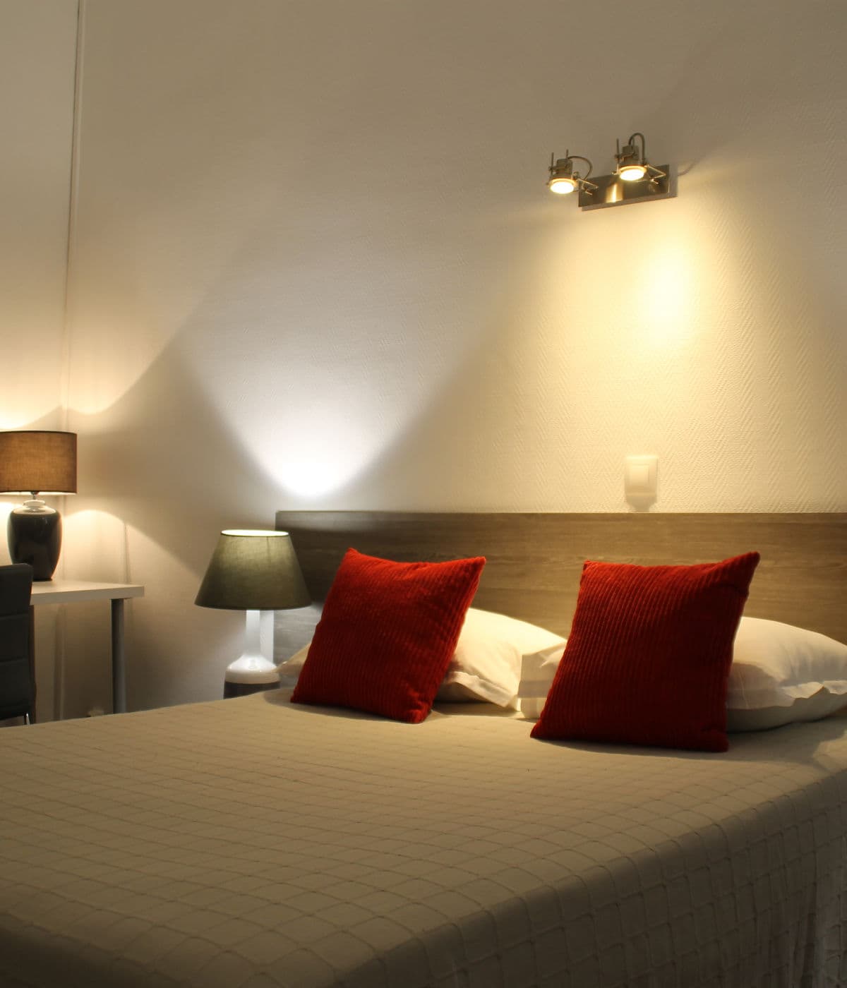 Chambre de l'Hôtel Rivière